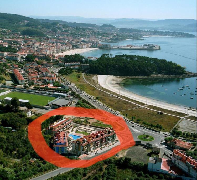 Residencial Illas Atlanticas En Sanxenxo Portonovo Buitenkant foto